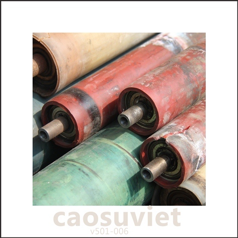 Trục cao su | Trục PU hư hỏng nứt gãy bề mặt