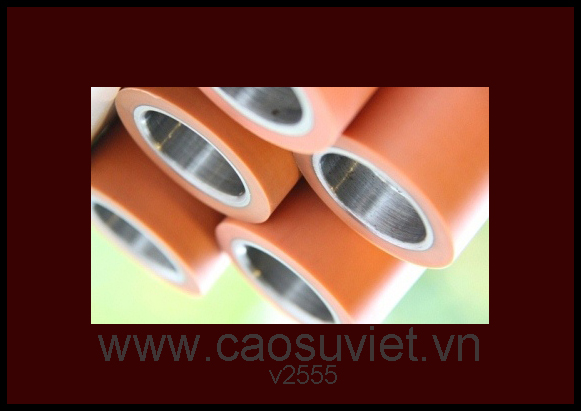 Cao su phụ tùng - Trục cao su đè gỗ máy chà nhám